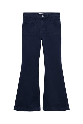 Jean flare - Bleu marine