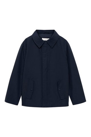 Parka coton - Bleu