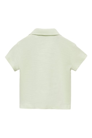 T-shirt style polo - Vert