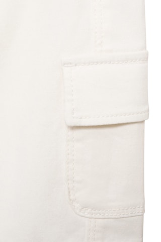 Bermuda cargo cordon - Blanc