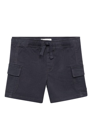 Bermuda cargo cordon - Blanc