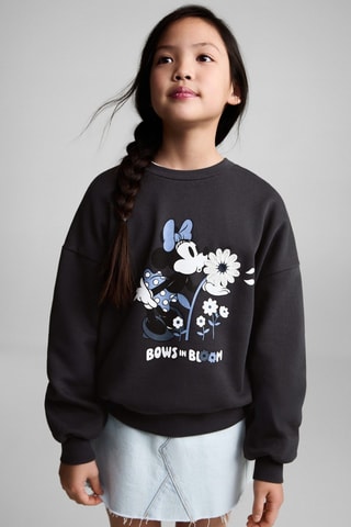 Sweat-shirt Minnie Mouse - Gris