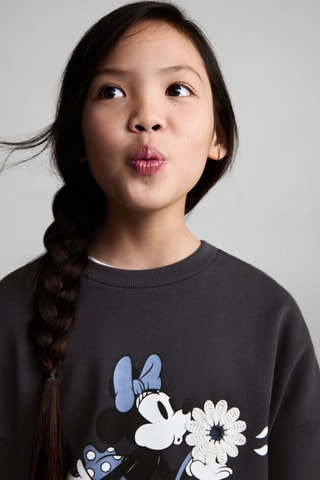 Sweat-shirt Minnie Mouse - Gris