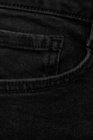 Jean flare crop - Noir