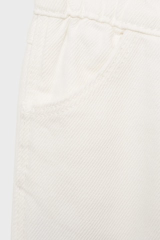 Pantalon taille élastique - Blanc