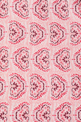 Blouse imprimée boutonnée - Rose