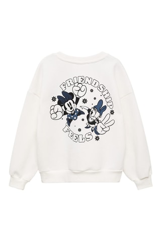Sweat-shirt Minnie Mouse - Blanc