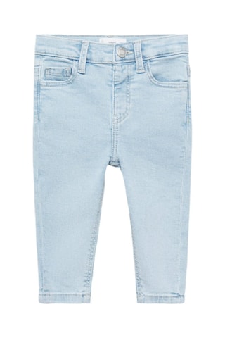 Jean skinny coton - Bleu