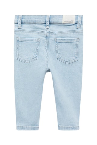 Jean skinny coton - Bleu