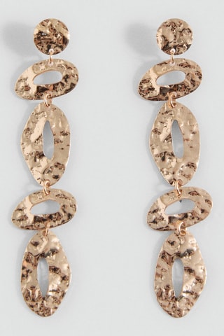 Boucles d'oreilles pendantes géométriques