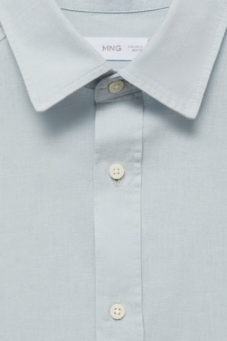 Chemise regular fit coton - Bleu