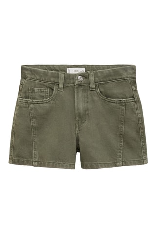 Short détail couture - Kaki