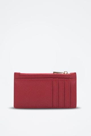 Porte-monnaie similicuir - Rouge