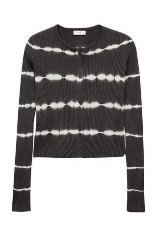 Cardigan maille fine - Anthracite