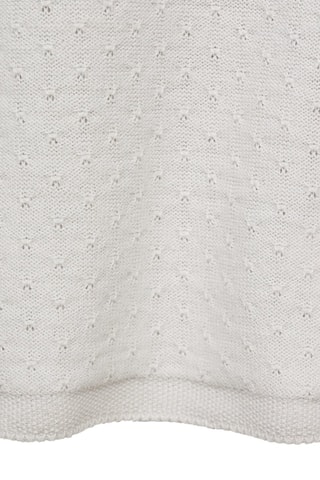 Pull-over brodé maille - Gris