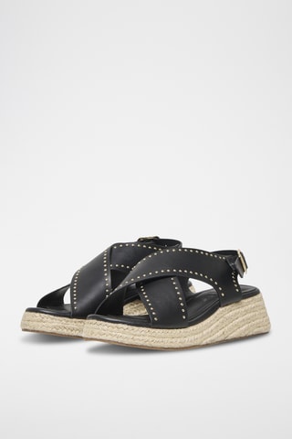 Sandales plateformes - Noir