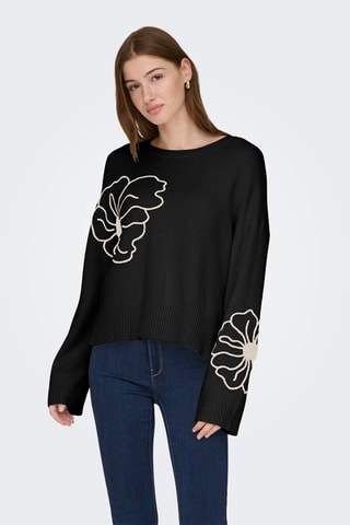 Pull - Noir et écru