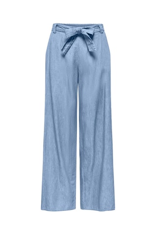 Pantalon regular - Bleu clair