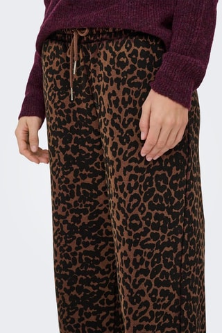 Pantalon regular - Marron