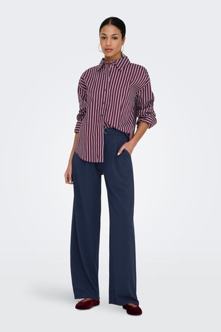 Pantalon regular - Bleu nuit