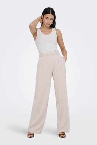 Pantalon regular - Gris clair