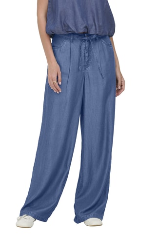 Jean wide legs - Bleu cobalt