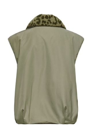 Veste réversible sans manches - Vert
