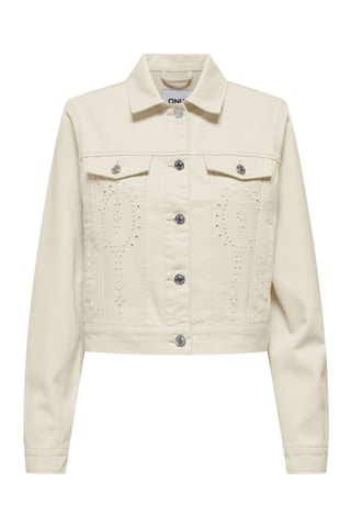 Veste en jean - Gris clair 