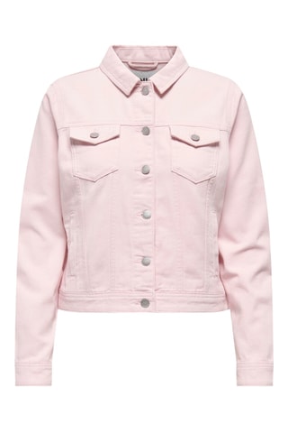 Veste en jean - Mauve
