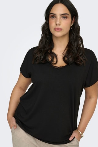 Top regular - Noir