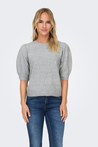 Top - Gris clair chiné