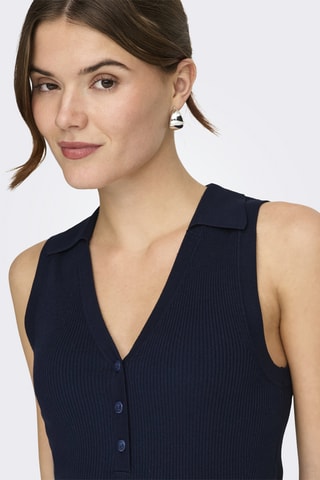 Top - Bleu marine