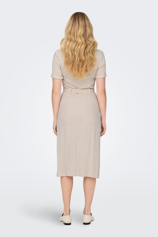Robe chemise - Gris clair