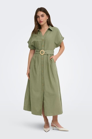 Robe chemise - Vert