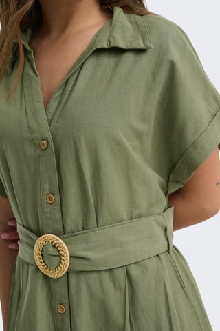 Robe chemise - Vert