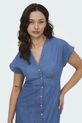 Robe longue - Bleu foncé