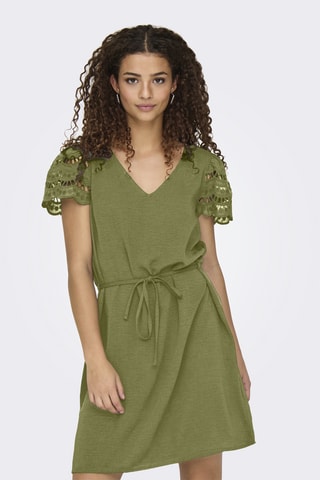 Robe droite - Vert olive