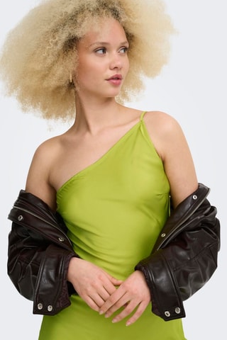 Robe asymétrique - Vert