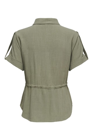 Chemisier regular - Vert olive
