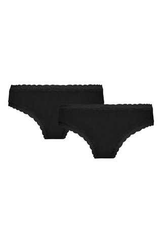 2 culottes - Noir