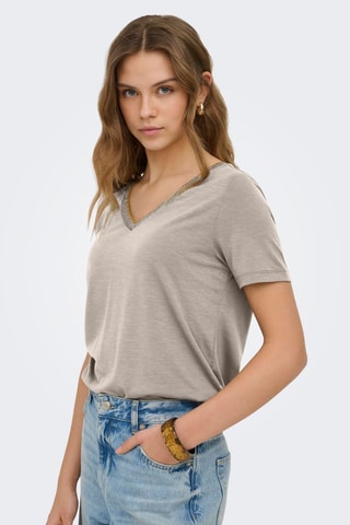 T-shirt regular - Gris clair