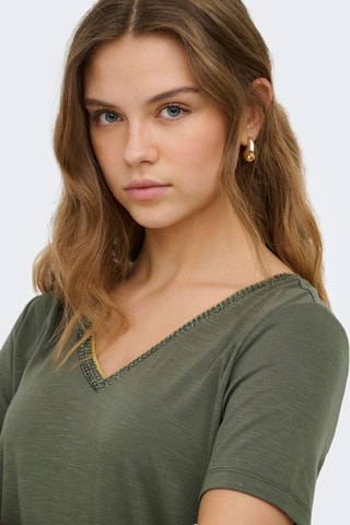 T-shirt regular - Vert olive