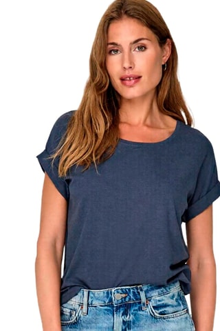 T-shirt regular - Bleu marine