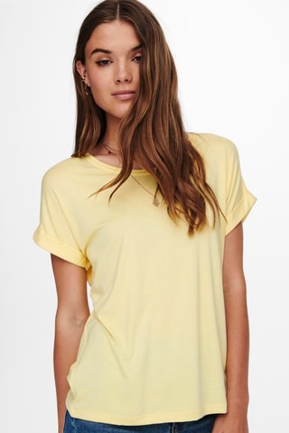 T-shirt regular - Jaune