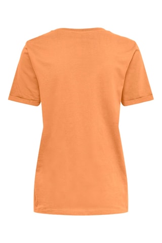 T-shirt regular en coton biologique - Orange