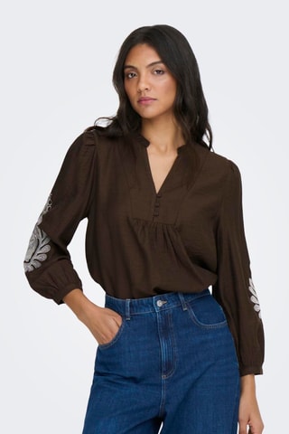 Blouse - Marron foncé