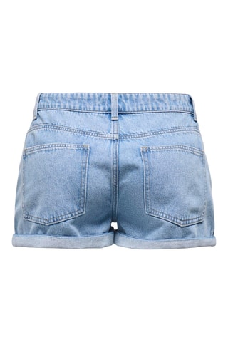 Short mom en jean - Bleu
