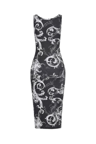 Vestido de tubo sin mangas - Negro