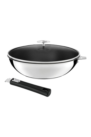 Roestvrijstalen Wokpan - 28 cm