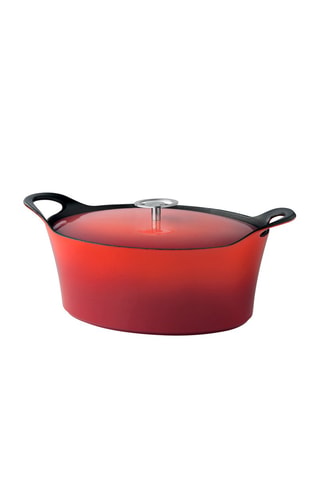 Gietijzeren Ovale Stoofpan Volcan 29 cm - 3,9 l